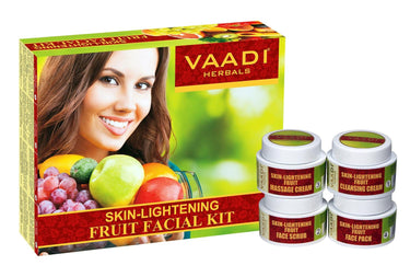 Vaadi Herbals Skin Lightening Fruit Facial Kit, 110g